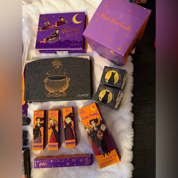 LARGE- NEW Colourpop HOCUS POCUS THEME Eyeshadow & MAKEUP LOT - Picture 3 of 10